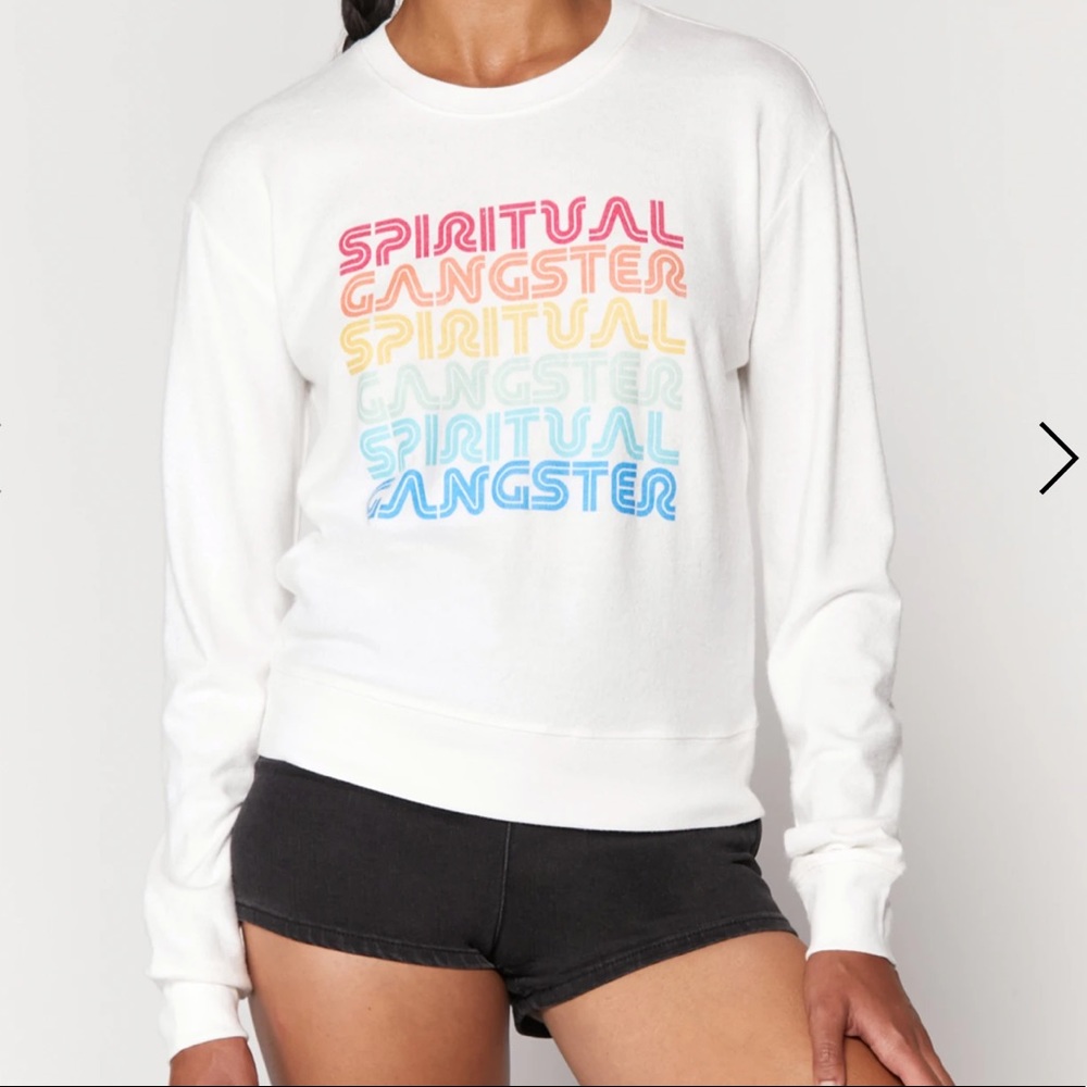 Spiritual Gangster Savasana Sweater - Picture 1 of 6
